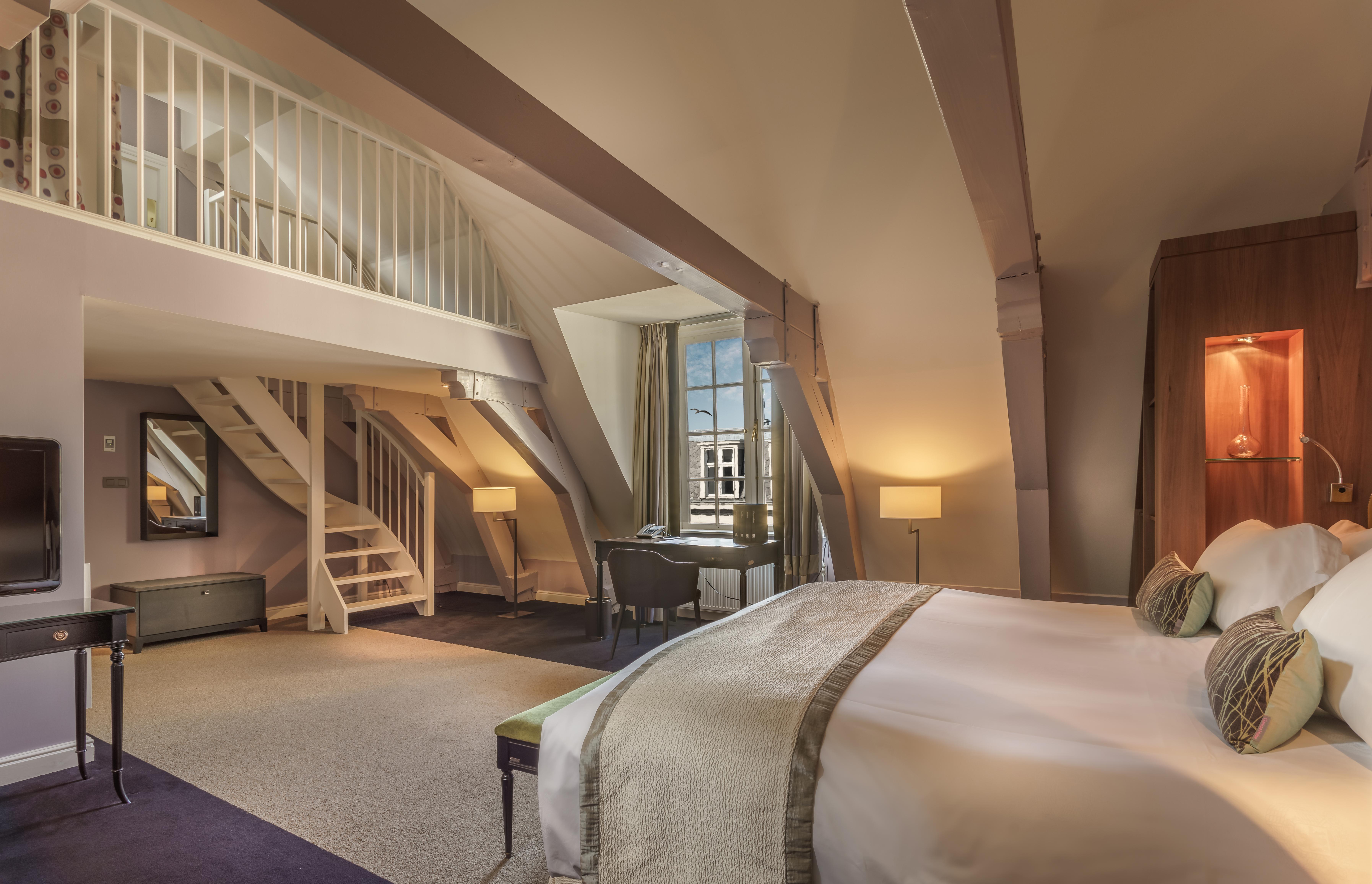 فندق سوفيتيل ليجند ذا غراند أمستردام المظهر الخارجي الصورة A suite at the hotel