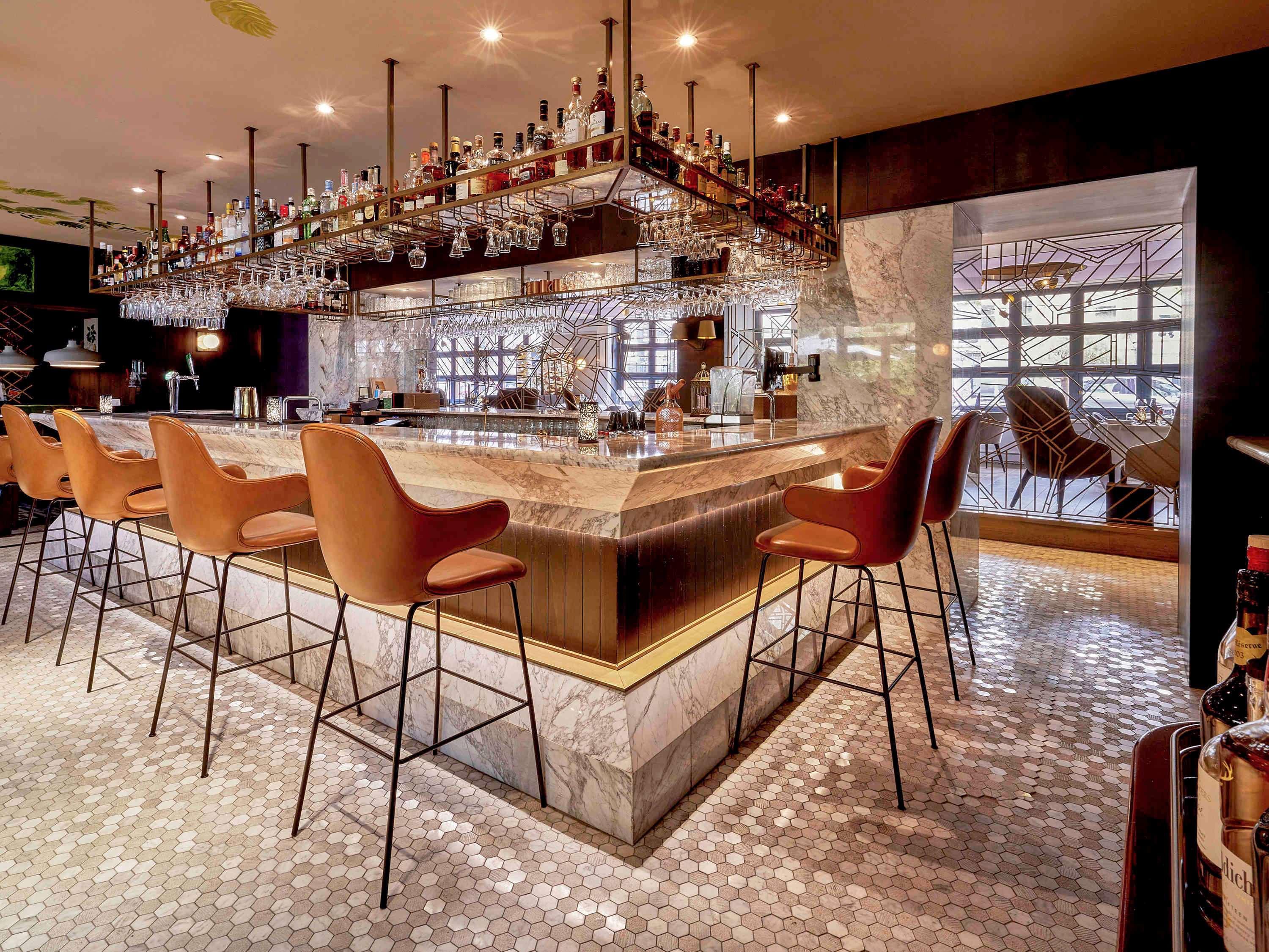 فندق سوفيتيل ليجند ذا غراند أمستردام المظهر الخارجي الصورة The bar at the restaurant
