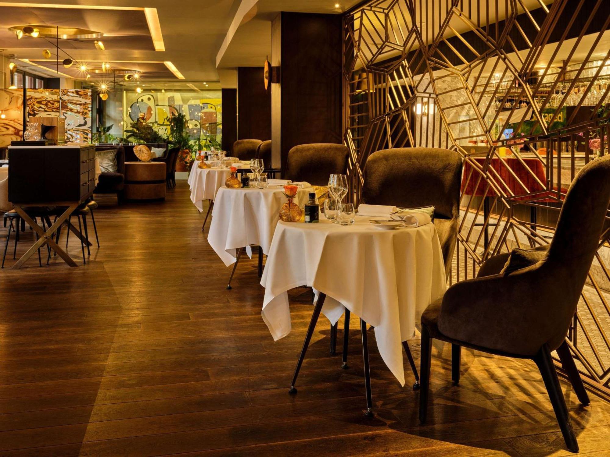 فندق سوفيتيل ليجند ذا غراند أمستردام المظهر الخارجي الصورة Interior of the restaurant