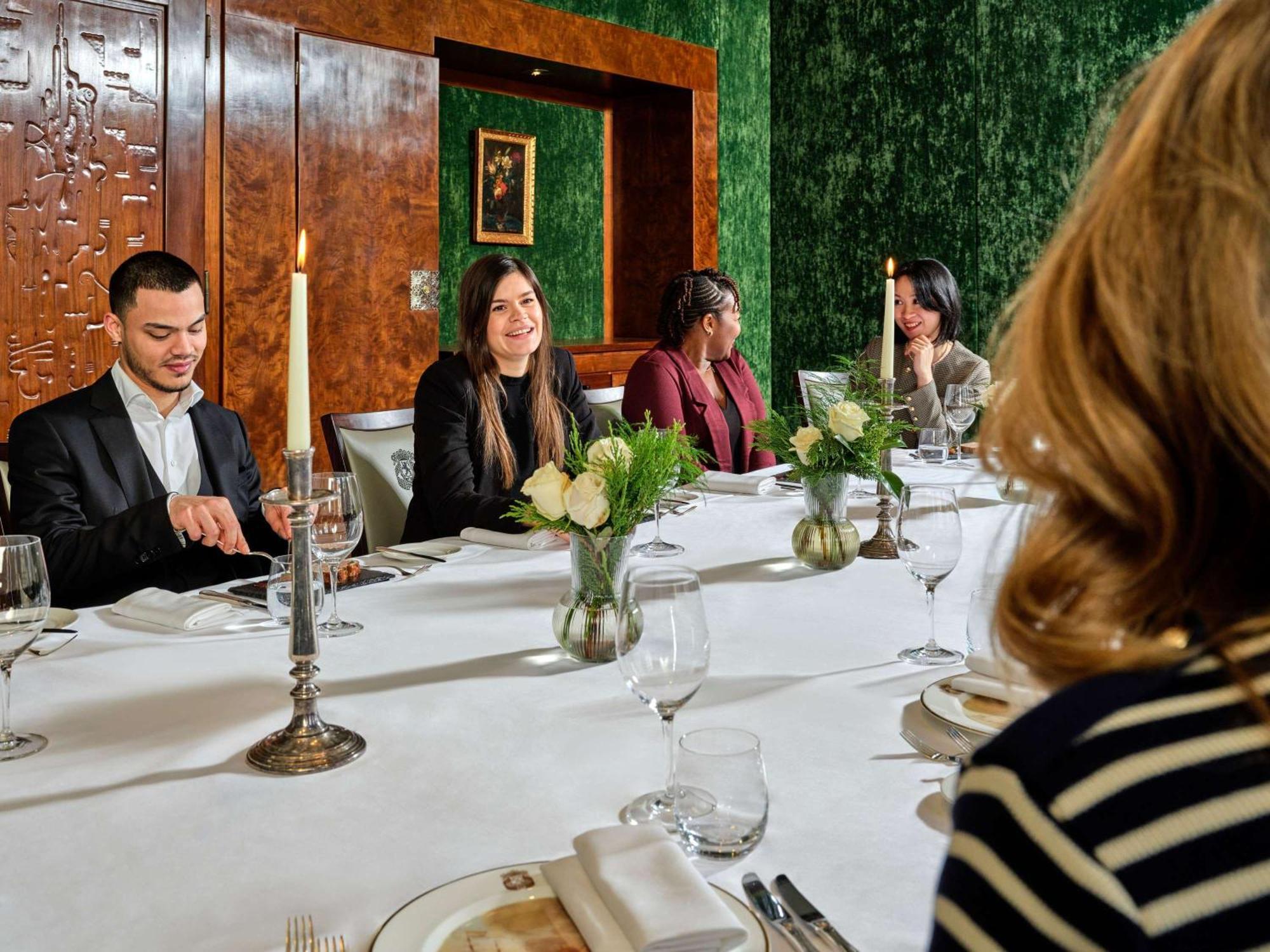 فندق سوفيتيل ليجند ذا غراند أمستردام المظهر الخارجي الصورة The Green Room at The Ivy